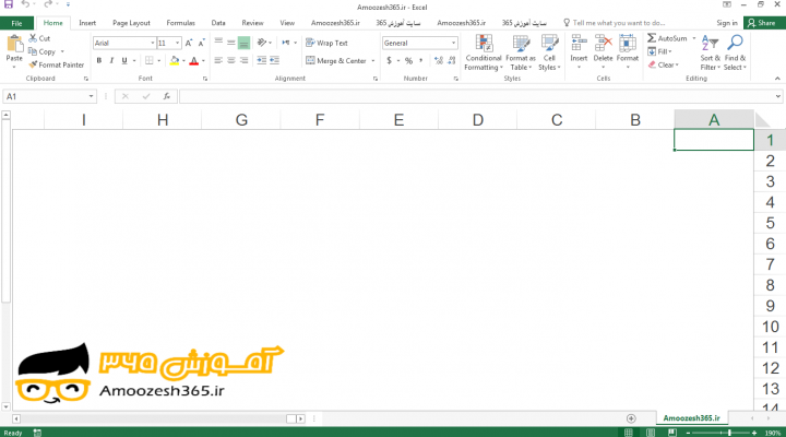 کاربرد گزینه حذف کردن (Delete) جهت حذف چند کاربرگ (Delete Sheets) در اکسل 2016 (Excel 2016)