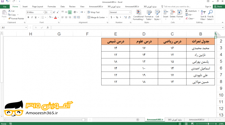 حذف کردن (Delete) اسم یک محدوده با کادر محاوره ای مدیریت نام گذاری (Name Manager) در اکسل 2016