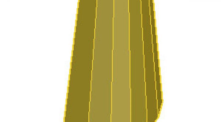 Ruled Surface Polyline در اتوکد سه بعدی 2019