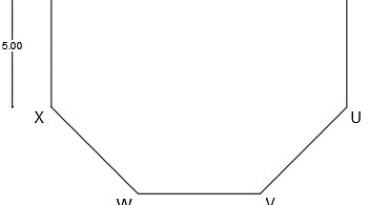 Polygonرسم 8 ضلعی با طول ضلع