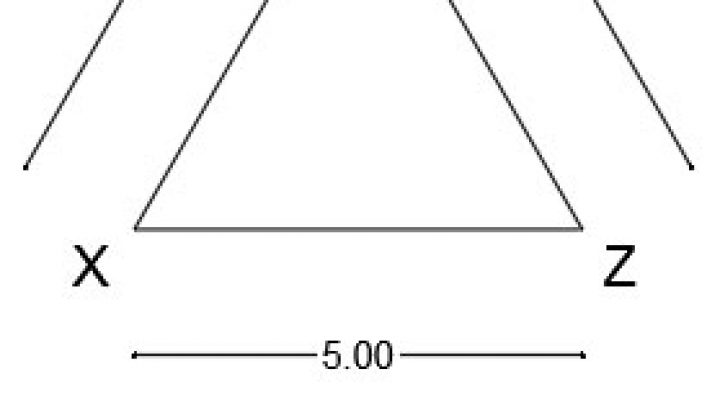 Polygonرسم 3 ضلعی(مثلث) با طول ضلع