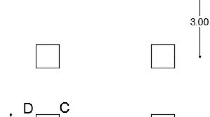 Array Rectangular در اتوکد دو بعدی 2019