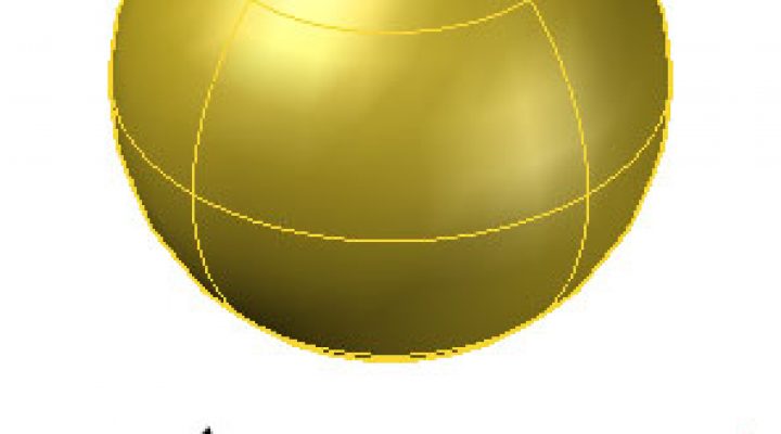 Sphere در اتوکد سه بعدی 2019