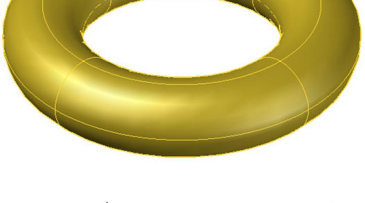 Torus در اتوکد سه بعدی 2019