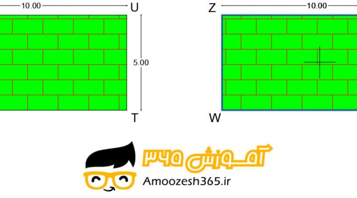 Hatch هاشور کپی کردن در اتوکد دوبعدی 2019