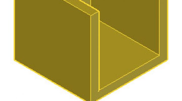 Shell Boxدو وجه در اتوکد سه بعدی 2019