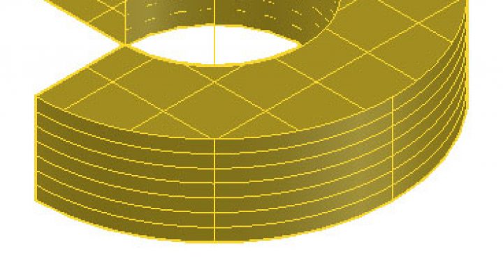 Revolve Surface در اتوکد سه بعدی 2019