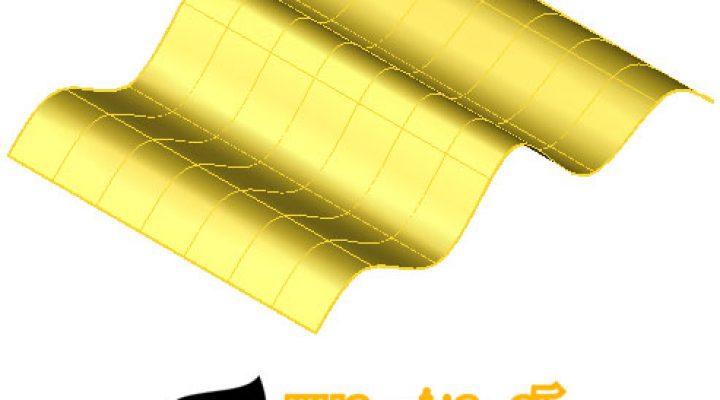 Loft Surface در اتوکد سه بعدی 2019