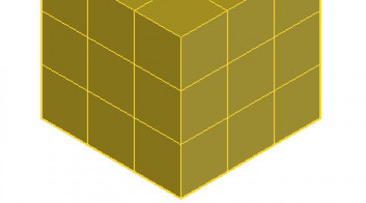 Box Cube Mesh در اتوکد سه بعدی 2019