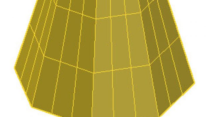 Pyramid Sides Mesh در اتوکد سه بعدی 2019