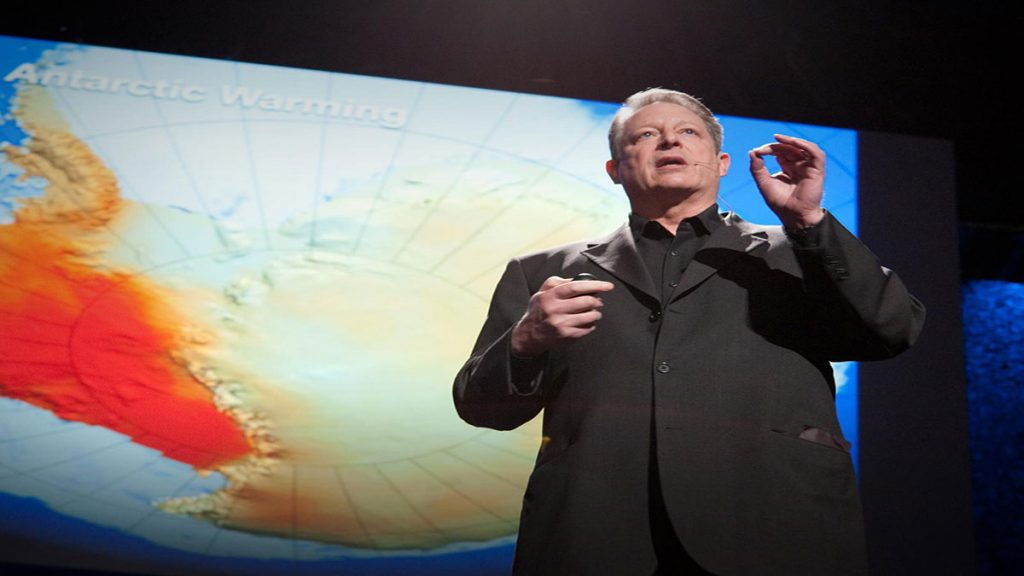 سخنرانی تد : آخرین اخطار ها از روند تغییرات آب و هوایی و گرمایش زمین