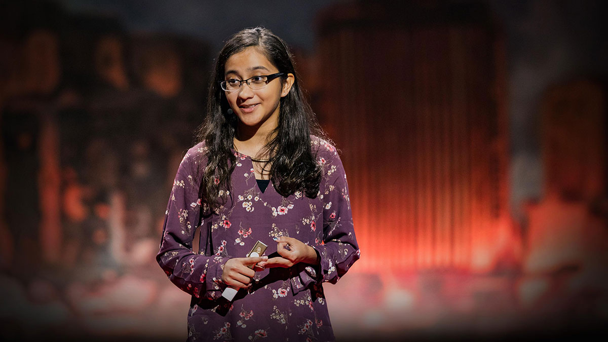 سخنرانی تد : اختراع دانشمندی نوجوان برای ترمیم زخم‌ها