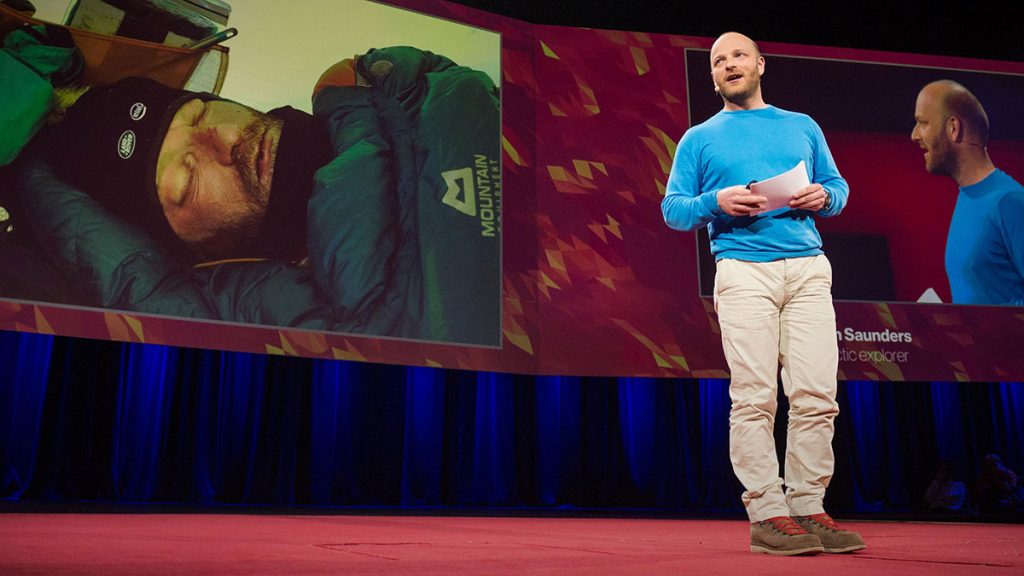 سخنرانی تد : رفت و برگشت از قطب جنوب- دشوارترین ۱۰۵ روز زندگی ام