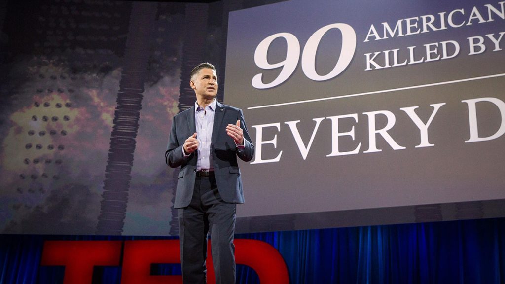 سخنرانی تد : چرا خشونت مسلحانه نمی تواند هنجار تازه ما باشد