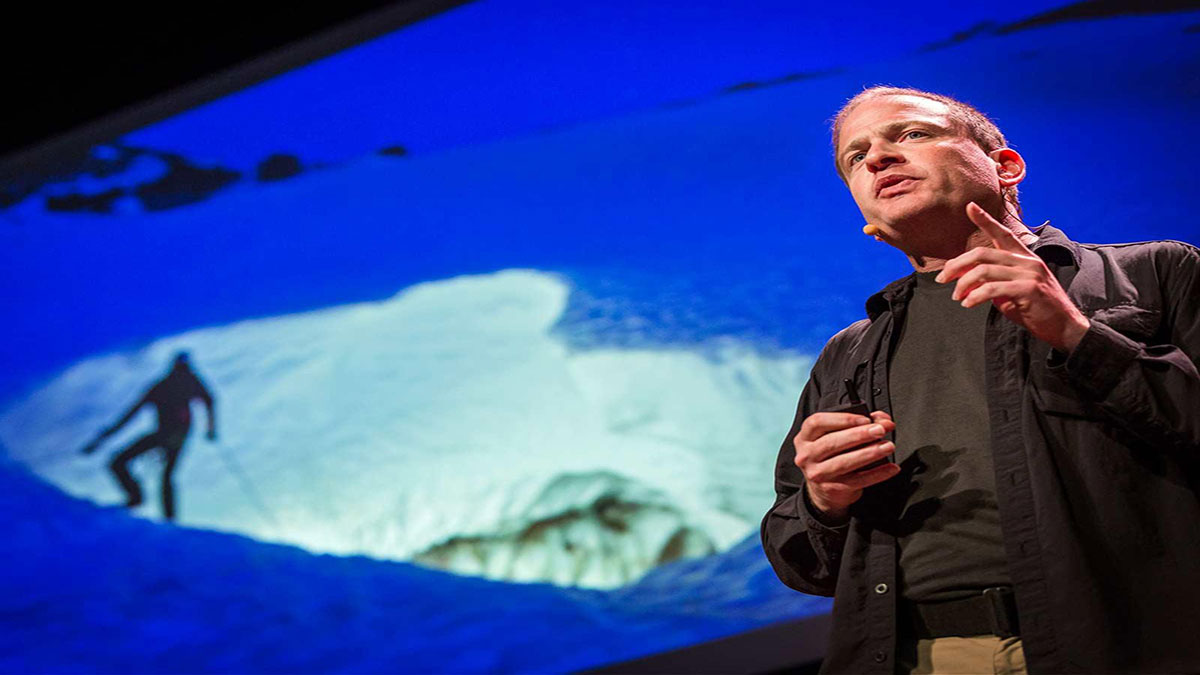 سخنرانی تد : اکتشافاتم در غار یخی
