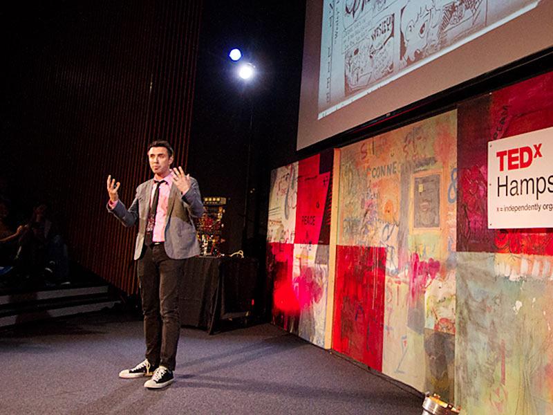 سخنرانی تد : جارت جی. کروسازکا: چگونه یک کودک هنرمند می شود؟