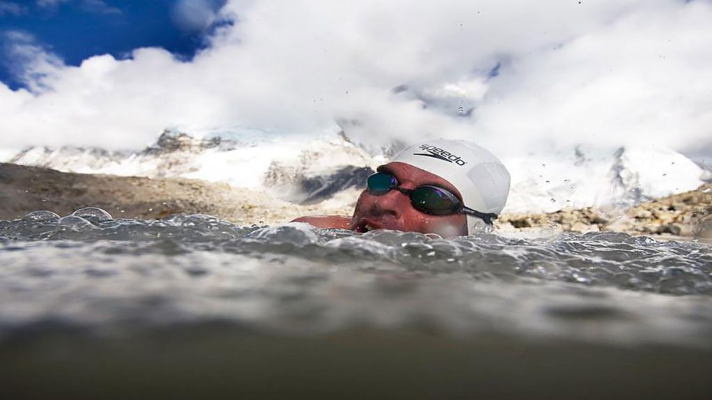 سخنرانی تد : تغییرفکر  لوئیس پاگ برای شنا در کوه اورست