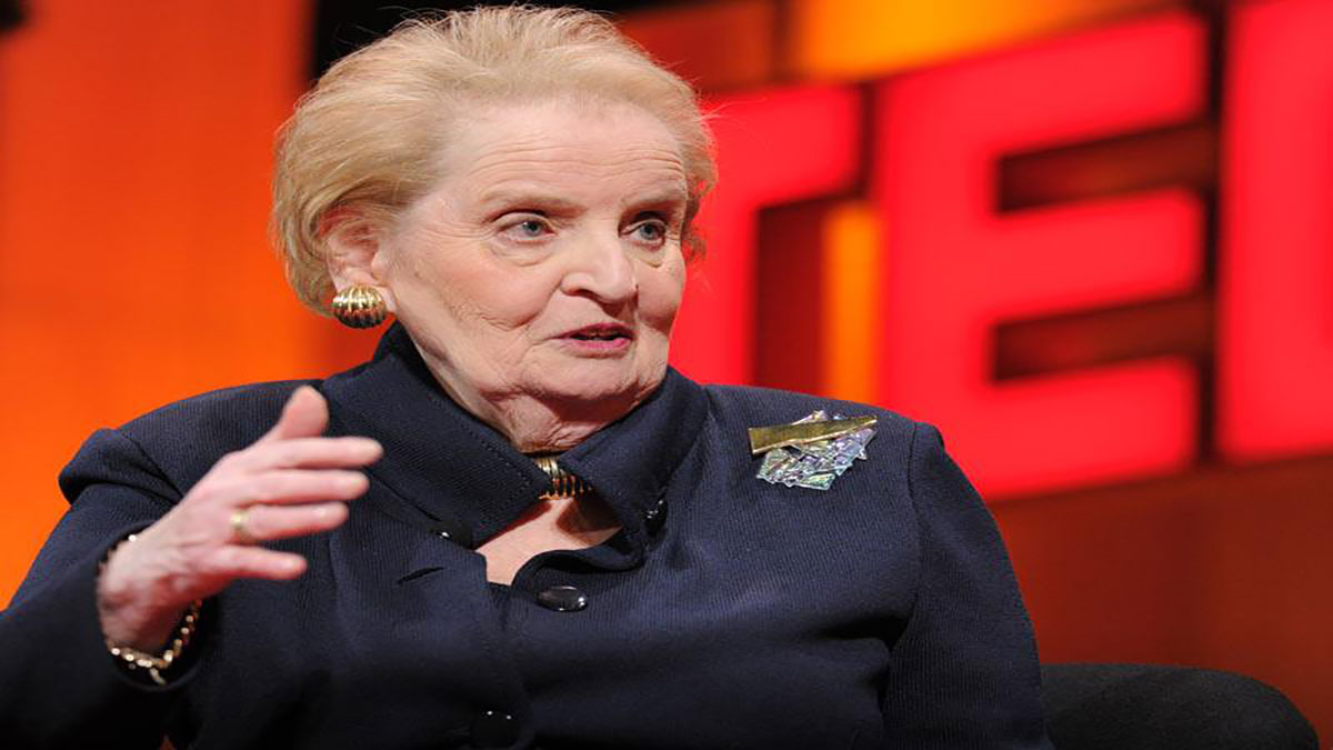 سخنرانی تد : مادلین آلبررایت: هم یک زن، هم یک دیپلمات