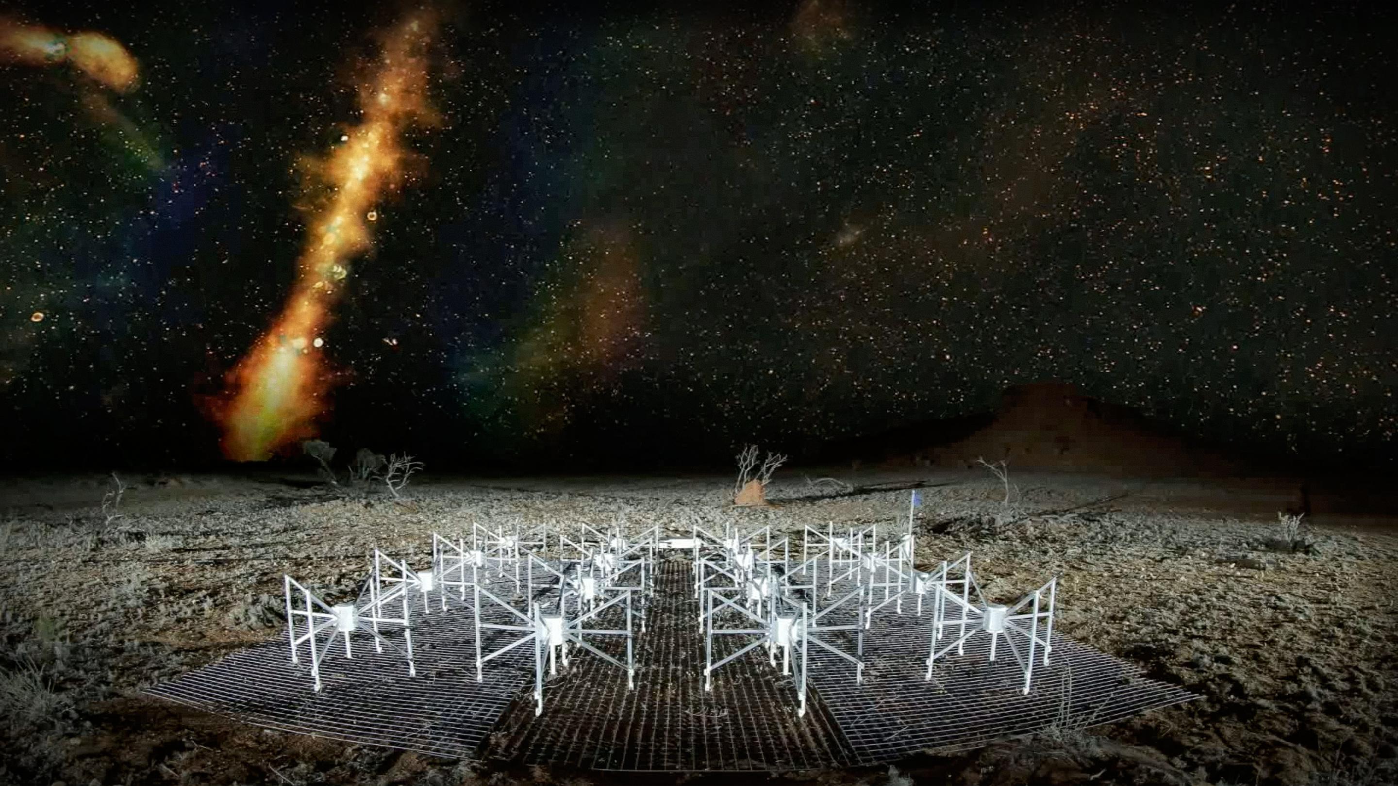 سخنرانی تد : چگونه تلسکوپ های رادیویی به ما کهکشان های دیده نشده را نشان می دهند