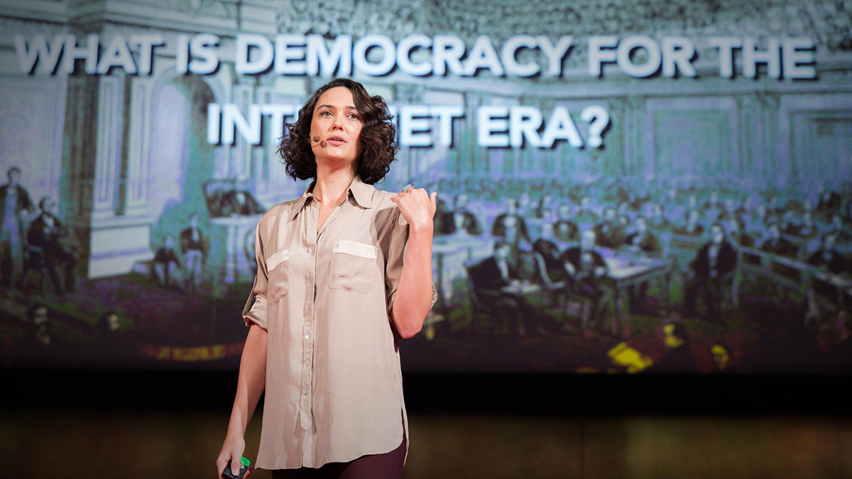 سخنرانی تد : چطور می توان دمکراسی را برای عصر اینترنت ارتقا داد
