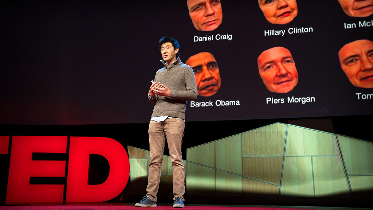 سخنرانی تد : ویدئوهای ساختگی از انسان‌های واقعی — و نحوه تشخیص آنها